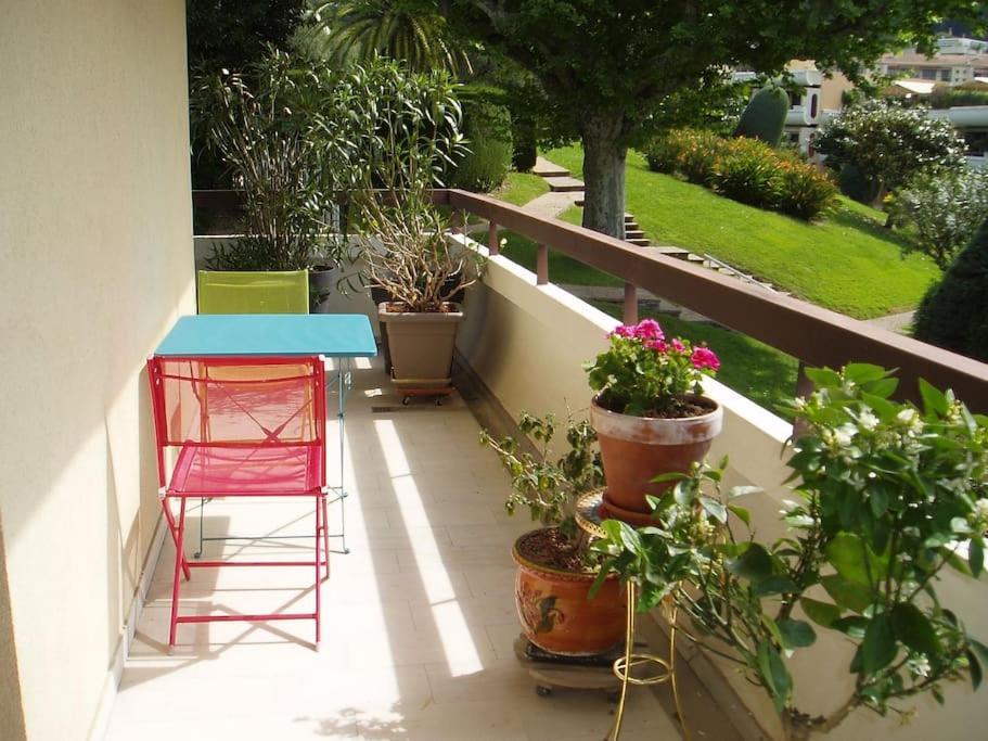 80M2 Dans Parc Classe, Piscine, Calme, 5Mn De Cannes Le Cannet Exteriör bild